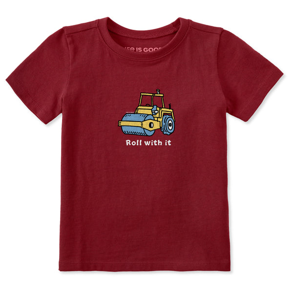 life is good Toddler Roll With It Short Sleeve Crusher Tee