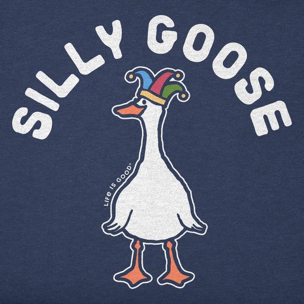 Life Is Good Toddler Silly Goose Hat Short Sleeve Crusher Tee