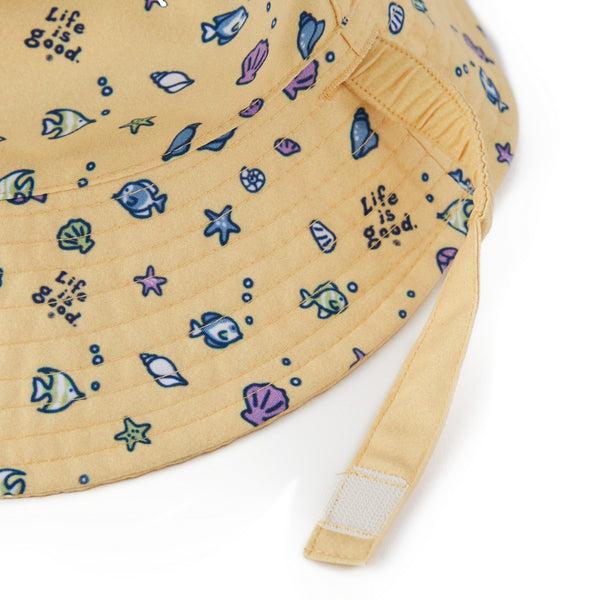 Life Is Good Toddler Snorkel Fish Made In The Shade Bucket Hat