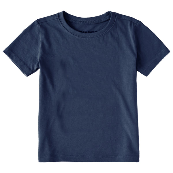 Life Is Good Toddler Solid Short Sleeve Crusher Tee