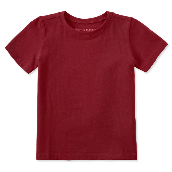 Life Is Good Toddler Solid Short Sleeve Crusher Tee