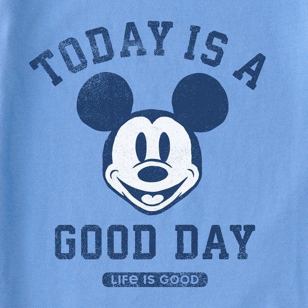 Life Is Good Toddler Steamboat Willie Good Day Short Sleeve Crusher Tee