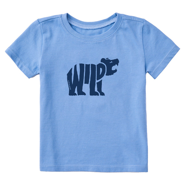 Life Is Good WIld Bear Short Sleeve Toddler Crusher Tee