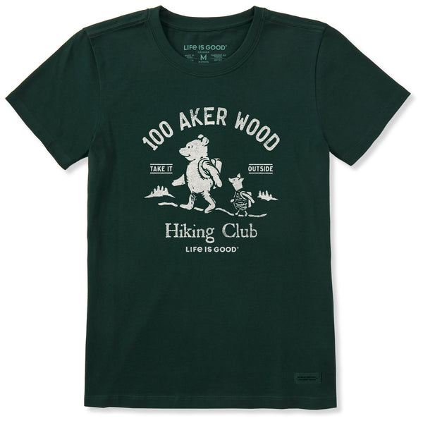 Life Is Good Women's 100 Aker Hiking Club Short Sleeve Crusher Tee