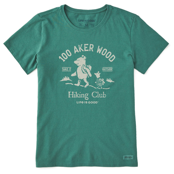 life is good Women's 100 Aker Hiking Club Short Sleeve Crusher Tee