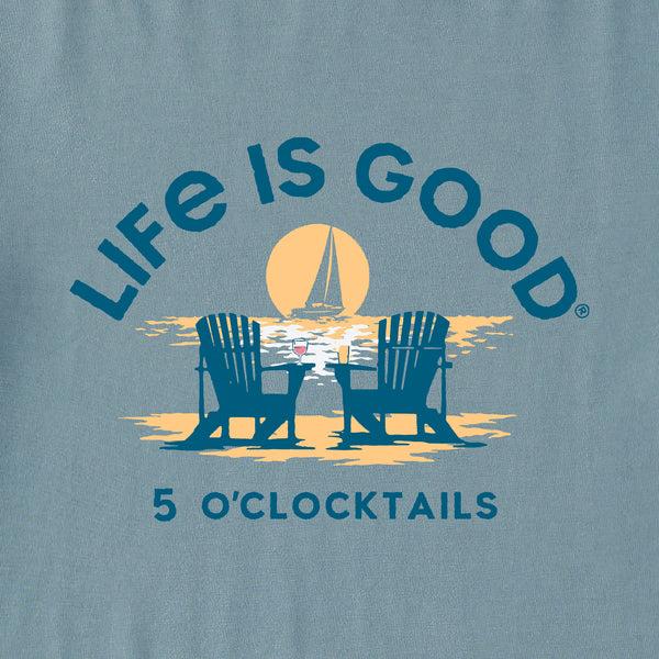 Life Is Good Women's 5 O'Clocktails Adirondack Crusher Tank