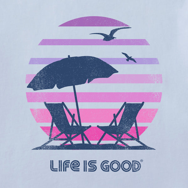 Life Is Good Women's 70's Retro Beach Umbrella Crusher Tank