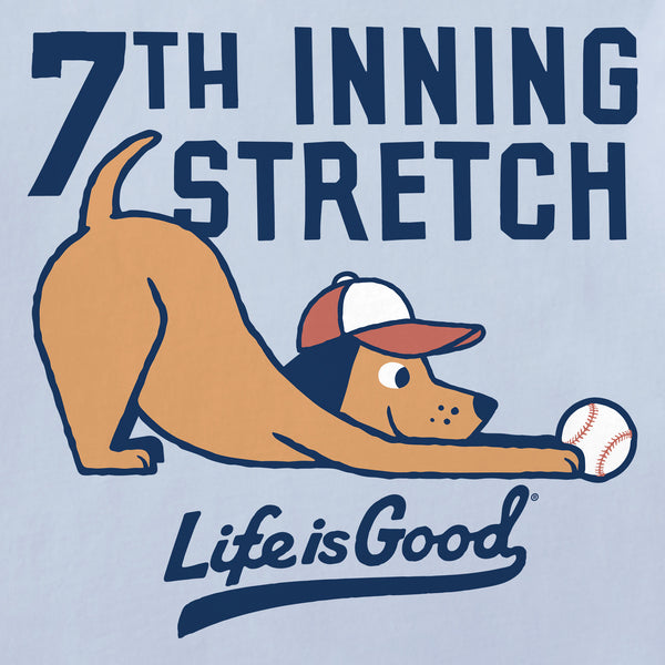 Life Is Good Women's 7th Inning Stretch Short Sleeve Crusher Tee