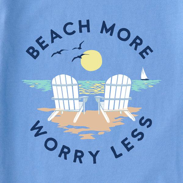 Life Is Good Women's Adirondack Beach More Short Sleeve Tee