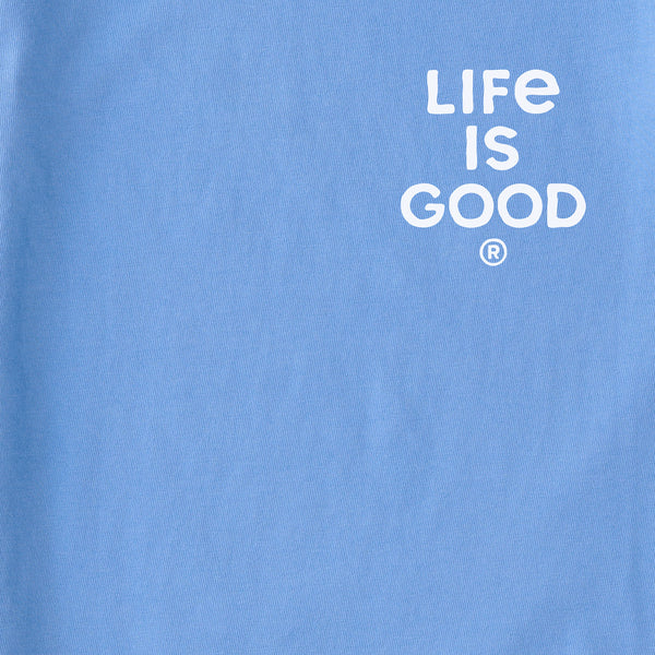 Life Is Good Women's Adirondack Beach More Short Sleeve Tee