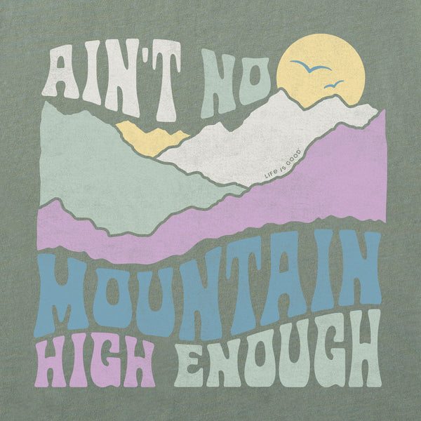 Life Is Good Women's Ain't No Mountain High Enough Short Sleeve Crusher Tee