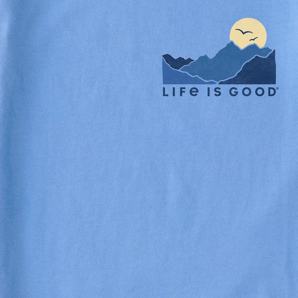 Life Is Good Women's Ain't No Mountain High Enough Simply True Fleece Zip Hoodie