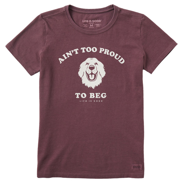 life is good Women's Ain't Too Proud Short Sleeve Crusher Tee