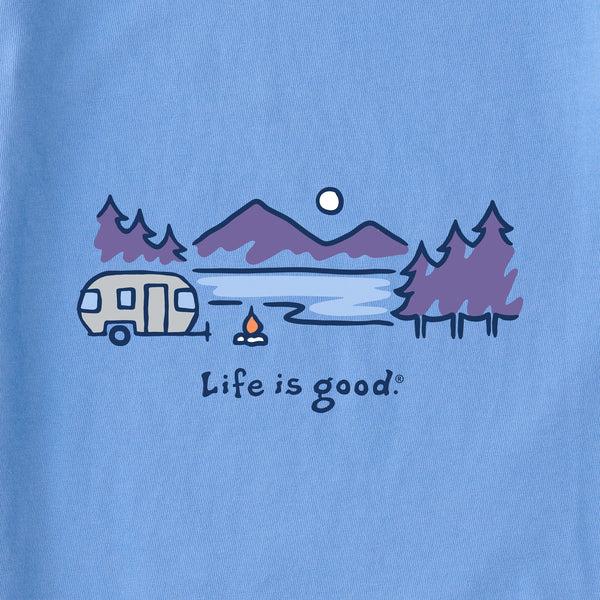 Life Is Good Women's Airstream Lakeside Long Sleeve Crusher Tee