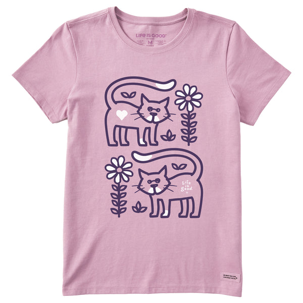 life is good Women's Al Daisy Short Sleeve Crusher Tee