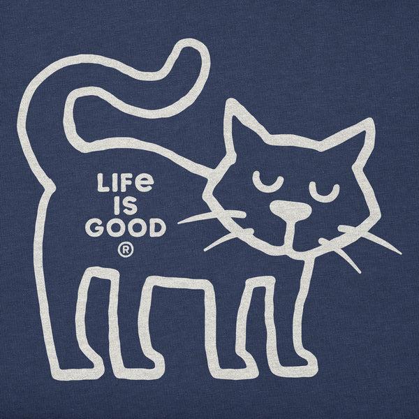 Life Is Good Women's Al Outline Short Sleeve Crusher Tee