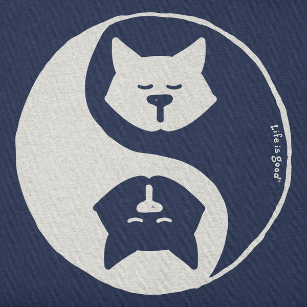 Life Is Good Women's Al Yin Yang Short Sleeve Crusher Boxy Tee