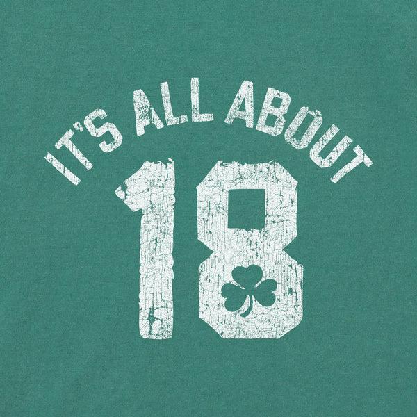 Life Is Good Women's All About 18 Short Sleeve Crusher Boxy Tee