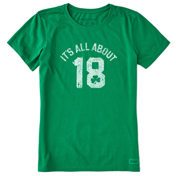 life is good Women's All About 18 Short Sleeve Crusher Tee