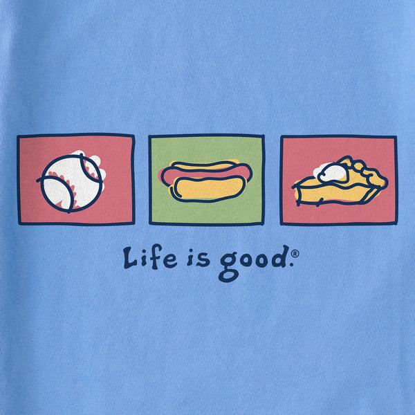 Life Is Good Women's All American Short Sleeve Crusher Boxy Tee