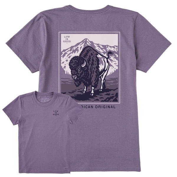 life is good Women's An American Original Short Sleeve Crusher Tee