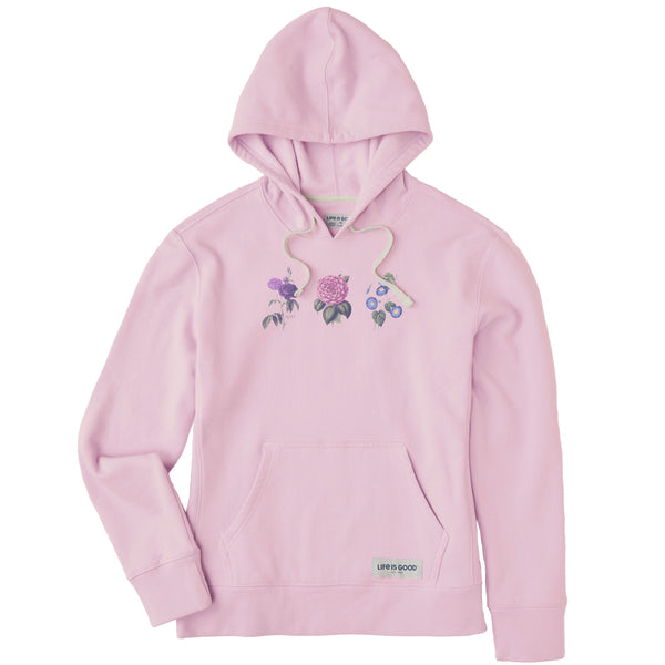 life is good Women's Antique Botanicals Simply True Fleece Hoodie