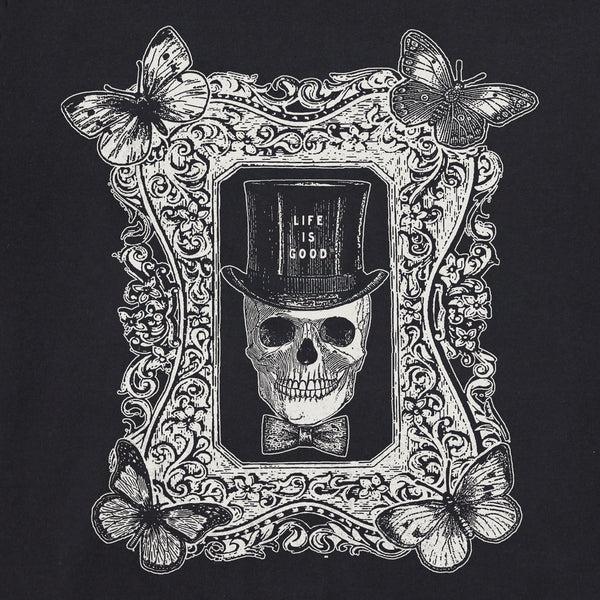 Life Is Good Women's Antique Treat Every Day Skull Long Sleeve Crusher Tee