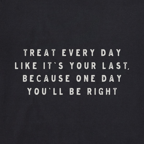 Life Is Good Women's Antique Treat Every Day Skull Short Sleeve Crusher Tee