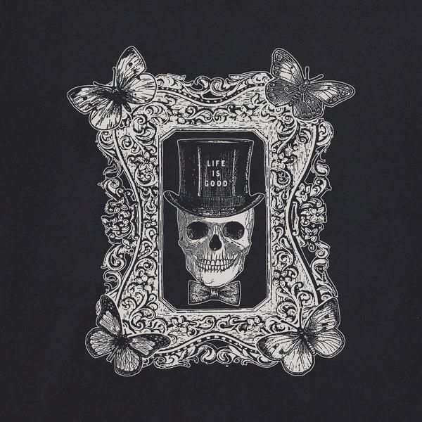 Life Is Good Women's Antique Treat Every Day Skull Short Sleeve Crusher Tee