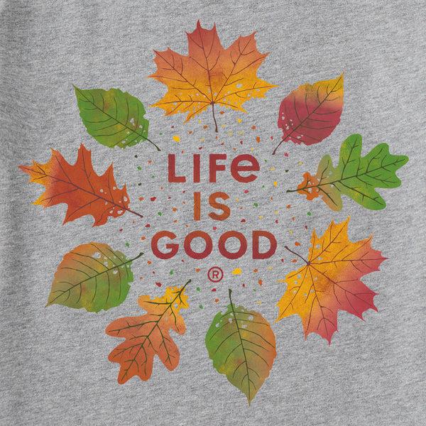 Life Is Good Women's Autumn Circle Long Sleeve Crusher Tee