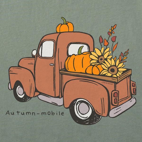 Life Is Good Women's Autumn-mobile Crusher Boxy Hoodie