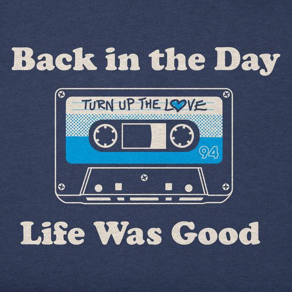 Life Is Good Women's Back In The Day Cassette Short Sleeve Tee
