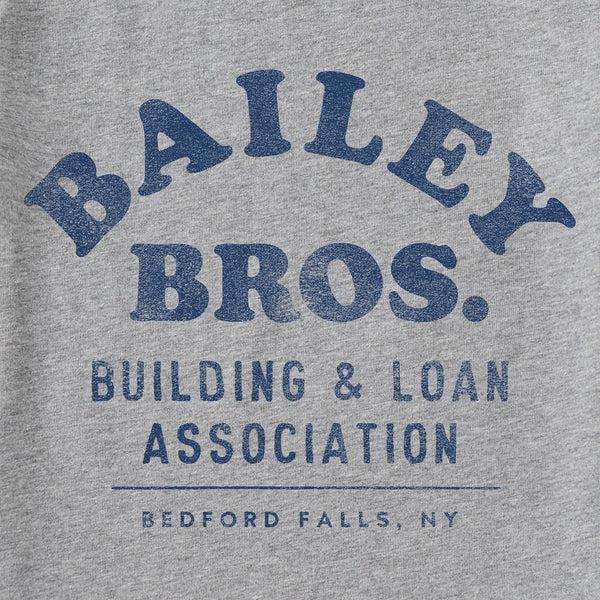 Life Is Good Women's Bailey Bros. Building U0026 Loan Assoc. Short Sleeve Crusher Tee
