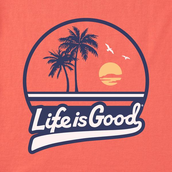 Life Is Good Women's Ballyard Beach Short Sleeve Crusher Tee