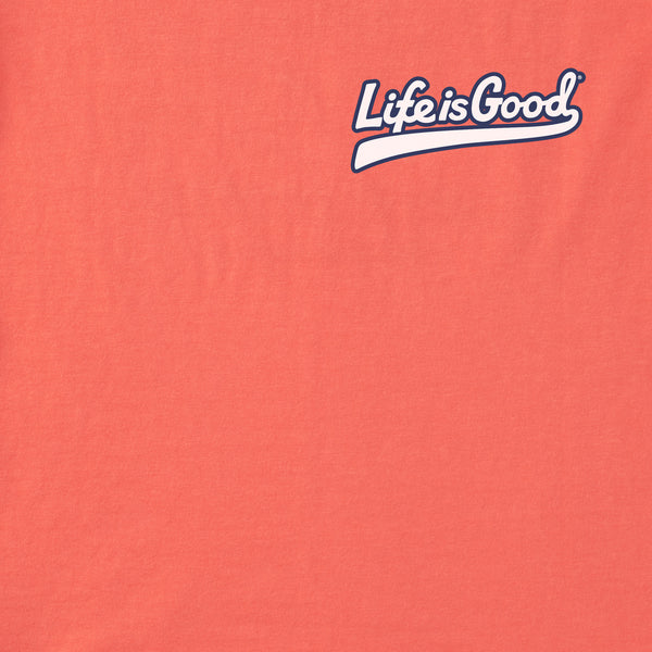 Life Is Good Women's Ballyard Beach Short Sleeve Crusher Tee