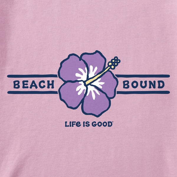 Life Is Good Women's Beach Bound Flower Crusher Tank