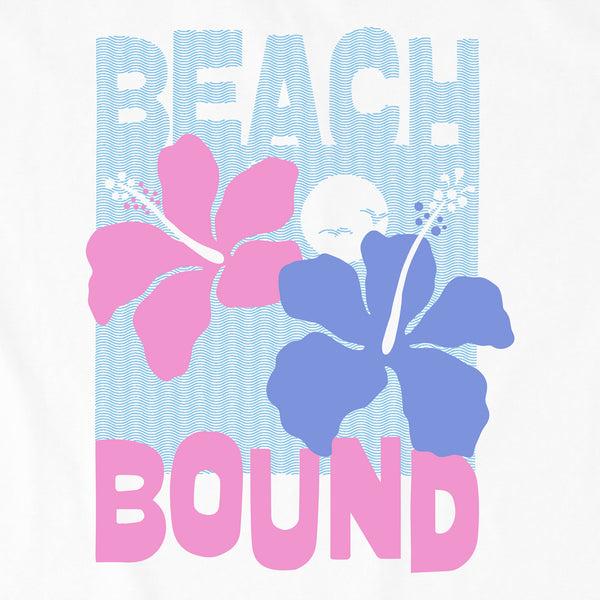 Life Is Good Women's Beach Bound Two Hibiscus Crusher Tank