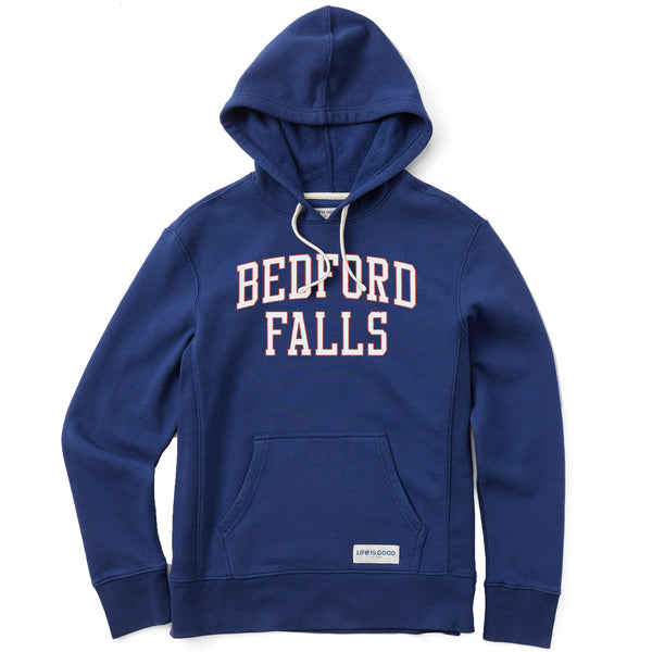 Life Is Good Women's Bedford Falls Simply True Fleece Hoodie
