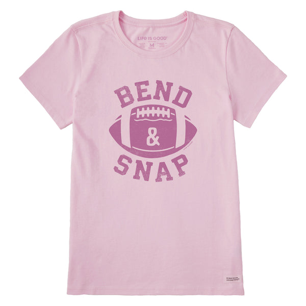 life is good Women's Bend u0026 Snap Short Sleeve Crusher Tee