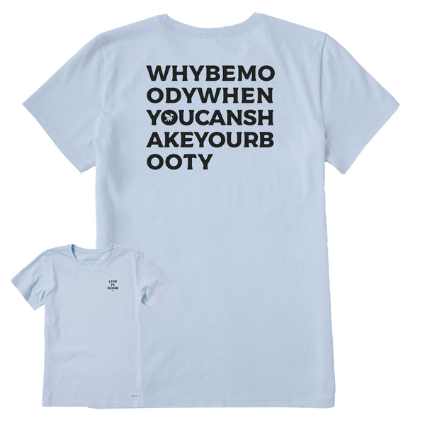life is good Women's Bert's Booty Short Sleeve Crusher Tee
