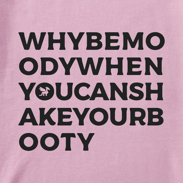 Life Is Good Women's Bert's Booty Short Sleeve Crusher Tee