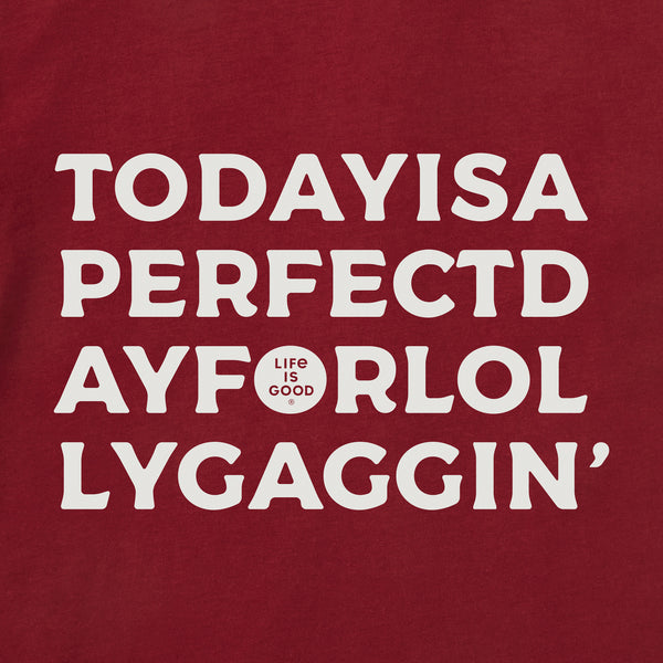 Life Is Good Women's Bert's Lolligaggin' Short Sleeve Crusher Tee