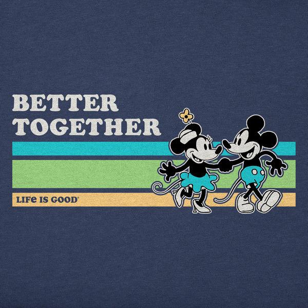 Life Is Good Women's Better Together Willie Short Sleeve Tee