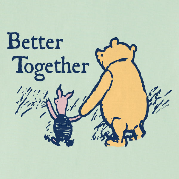 Life Is Good Women's Better Together Winnie Short Sleeve Crusher Tee
