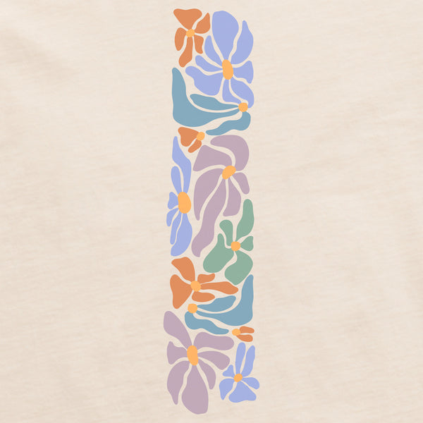 Life Is Good Women's Bloom Where You're Planted Flower Long Sleeve Crusher Tee