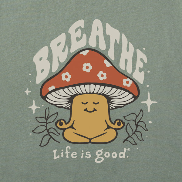 Life Is Good Women's Breathe Mushroom Crusher Boxy Hoodie