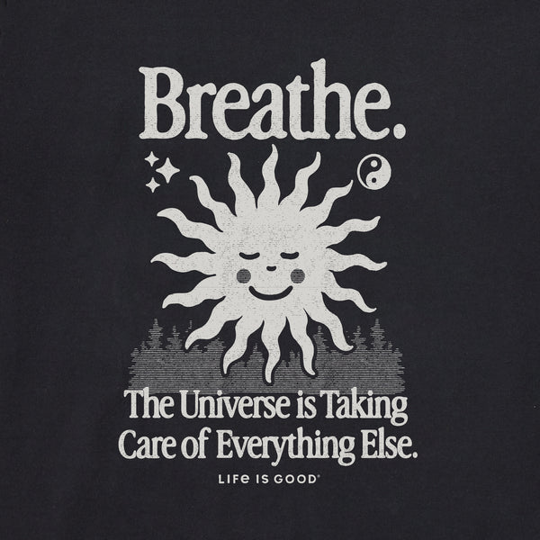 Life Is Good Women's Breathe Smiling Sun Long Sleeve Crusher Tee