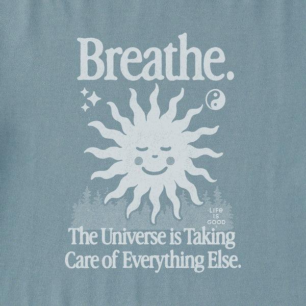 Life Is Good Women's Breathe Universe Sun Crusher Boxy Hoodie