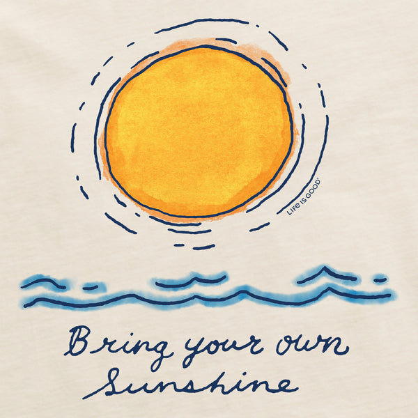 Life Is Good Women's Bring Your Own Sunshine Sketch Crusher Tank