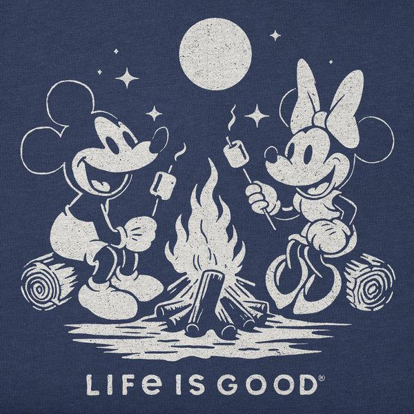 Life Is Good Women's Campfire Smores Short Sleeve Tee